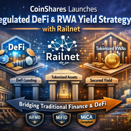 CoinShares Unveils Regulated DeFi and Tokenized Asset Yield Strategy Powered by Railnet