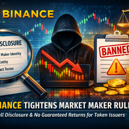 Binance Tightens Market Maker Rules, Mandates Full Disclosure From Token Issuers