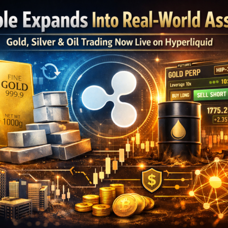 Ripple Expands Into Real-World Assets as Hyperliquid Integration Unlocks Gold, Silver, and Oil Trading