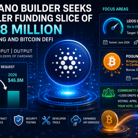 Cardano Developer Input Output Cuts Funding Request to $46.8M, Targets Scaling and Bitcoin DeFi Expansion
