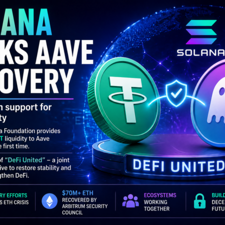Solana Foundation Backs Aave Recovery With USDT Liquidity and Cross-Chain Expansion Plans