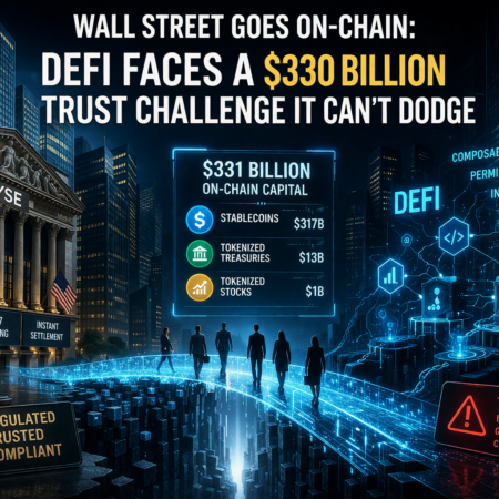Wall Street Goes On-Chain: Why DeFi Now Faces a $330 Billion Trust Challenge