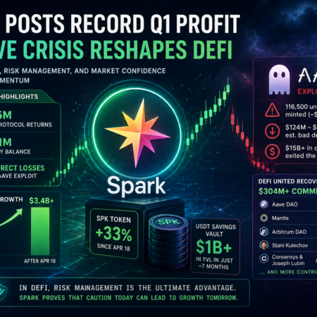Spark Posts Record Q1 Profit as Aave Crisis Reshapes DeFi Lending Landscape