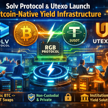 Solv Protocol and Utexo Unveil Bitcoin-Native Yield Infrastructure Powered by RGB and Lightning