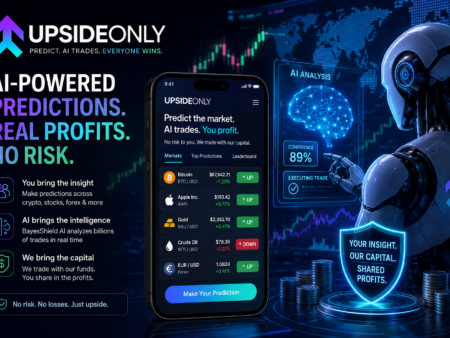 Former FTX Europe Executive Launches AI Trading Platform UpsideOnly to Redefine Retail Market Participation