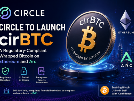 Circle Unveils cirBTC: A Regulatory-Focused Wrapped Bitcoin for Ethereum and Arc