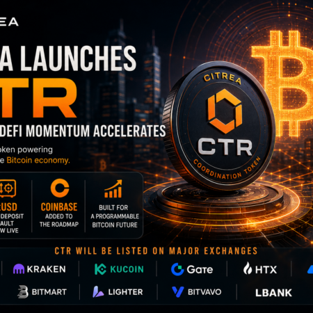 Citrea Unveils CTR Token as Bitcoin DeFi Expansion Gains Speed