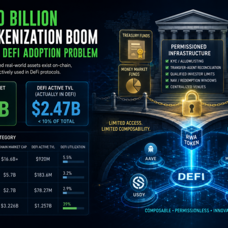 The $30 Billion RWA Tokenization Surge Still Has a DeFi Adoption Problem