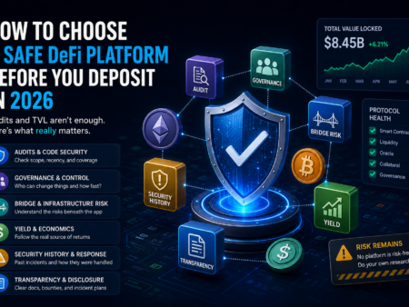 How to Choose a Safe DeFi Platform Before You Deposit in 2026