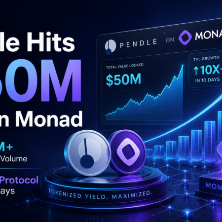 Pendle Reaches $50M TVL on Monad Just 10 Days After Launch