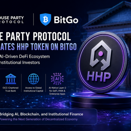 House Party Protocol Integrates HHP Token on BitGo, Opening AI-Powered DeFi to Institutional Investors