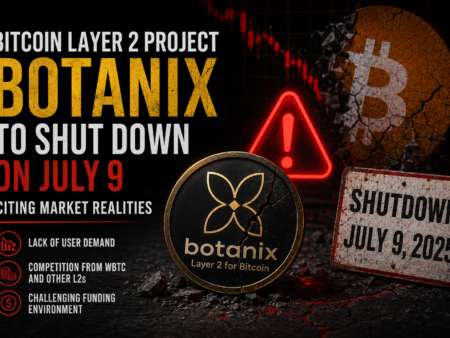 Bitcoin Layer 2 Project Botanix to Shut Down After Four Years as Market Demand Falls Short