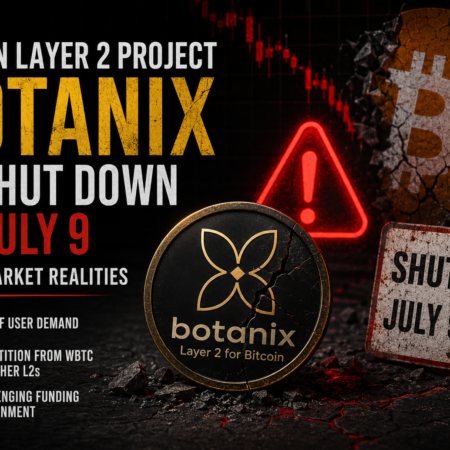 Bitcoin Layer 2 Project Botanix to Shut Down After Four Years as Market Demand Falls Short
