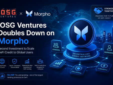 IOSG Ventures Reinforces Commitment to Morpho with New Investment to Accelerate Global DeFi Credit Expansion