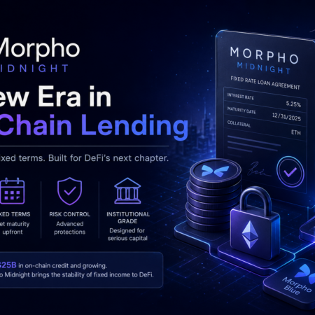 Morpho Midnight Unveiled as Fixed-Rate Lending Protocol Targets Institutional DeFi Market