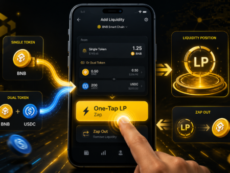Binance Wallet Launches One-Tap LP Feature for BNB Smart Chain DeFi