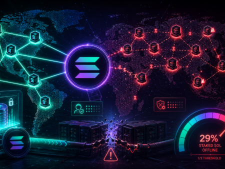 Solana Narrowly Avoids Network Freeze After Routing Failure Knocks 29% of Stake Offline
