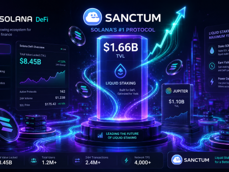 Sanctum Hits $1.66B TVL as Liquid Staking Gains Ground in Solana DeFi